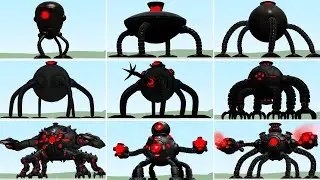 I Played Death Match Game With All Omnidroid V.1 To V.15 In Garry's Mod