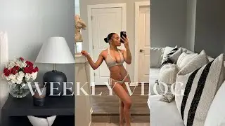 WEEKLY VLOG | PILATES + POOL DAY + NEW NAILS + CLEAN W/ ME + MORE