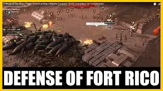 Defense of Fort Rico | Steam Workshop Map | Starship Troopers: Terran Command | No Commentary