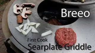 First Cook on the Breeo Searplate Griddle