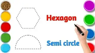 How to drow Shape, Learn Shape for Kids, drwaing circle