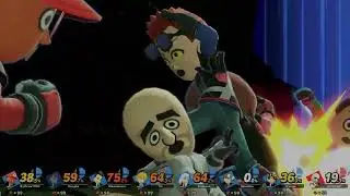Super Smash Bros Ultimate Battle Punishing Andr&eacute; Yet Again