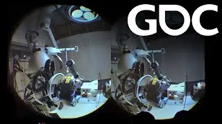 2015 GDC - HTC/Valve Vive Portal Demo (Stabilized and colour-corrected)