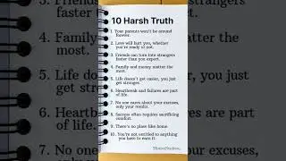 Harsh Truth | #shorts #quotes #life #motivation #tricks #psychology