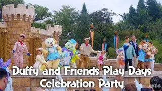 【4K】Duffy and Friends Play Days Celebration Party｜Hong Kong Disneyland