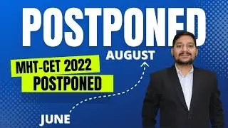 MHT- CET DATES POSTPONED !!! HURRAY | AB DANGAL HOGA | AB AAYEGA NEW FUN |