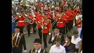 St Mark's Silver Band @ Scarva Return 1983