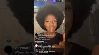 Azah Awasum IG Live October 4, 2021 - Big Brother 26 #bb23