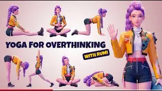Yoga for Overthinking Kids | Yoga for Children | Calm Your Busy Mind | KPop Demon Hunters