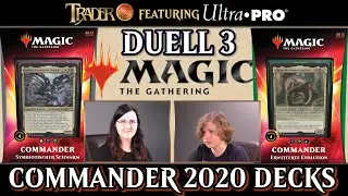 MTG Commander 2020 Decks Duell 3 deutsch Magic the Gathering Trader Online Match Gameplay Review