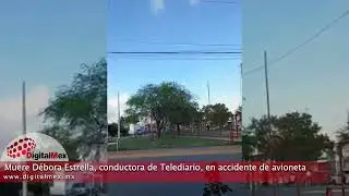 Muere D&eacute;bora Estrella, conductora de Telediario, en accidente de avioneta