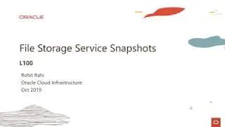 File Storage Level 100 - Part 4: File Storage Service Snapshots