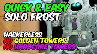 NEW NST SOLO FROST MODE - QUICK & EASY STRATEGY | Tower Defense Simulator | ROBLOX