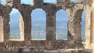 Античный город и акрополь.  Тлос, Турция.
