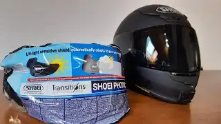 SHOEI Transition Shield - Photocromic Visor ☀⛅🌙