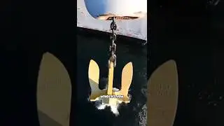 Как якорь удерживает огромный корабль на месте?