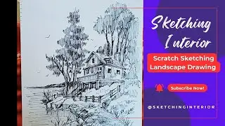 Mastering Freehand Pointer Scratch Sketching: Landscape Drawing Tutorial