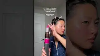 Were you surprised how long this took? #hairstyle #hair #hairtutorial #dysonairwrap #blowout