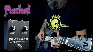 Fuzzlord Effects Riff Guardian Boost Pedal