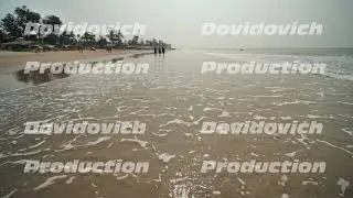 Tropical beach of arambol, Goa state, India.