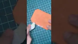 Кожаный картхолдер ручной работы #diy #handmade #leathercraft