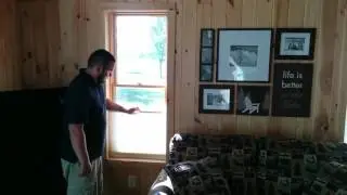Norman Window Fashions Portrait Smartfit Honeycomb Shade Demonstration.
