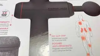 Sharper Image Deep Tissue Massager Pro Massager|Costco Massage Gun Unboxing & Review In Description