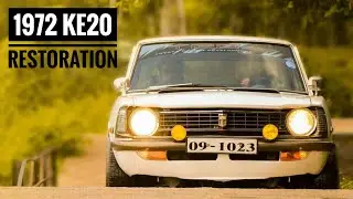 1972 Toyota Corolla KE20  Restoration  #KE20 #COROLLA #JDM #ZEROTOHERO #OLDSKOOL #restoration