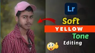 Soft Yellow Tone Photo Editing Lightroom 😎Easy Steps 😍 Gm Editz