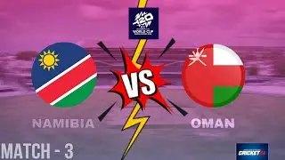 Match 3 - NAM vs OMA - Group C | Barbados | ICC T20 World Cup 2024 Highlights | Cricket 24