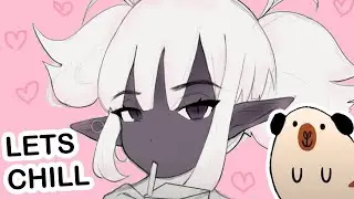 Lets catch up and doodle! - Chill Art Stream