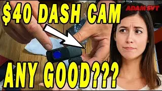 Can a $40 Dashcam Protect You and Your Vehicle on the Road?  The Seventour DR-1