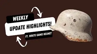 WHITE SNOW CAMO HELMET, MP40 POUCH + MORE! Weekly update highlights l Regimentals