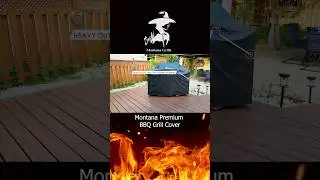 Montana Premium BBQ Grill Cover | innerflow&reg; System Ventilated #montanagrills #grillcover #innerflow