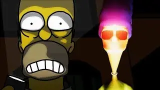 JOGO DE SUSTO DOS SIMPSONS?! - Eggs for Bart - HUEstation