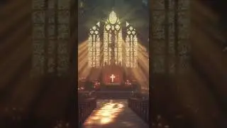 Peaceful Mountain Church At Sunrise 🌅 Ambience