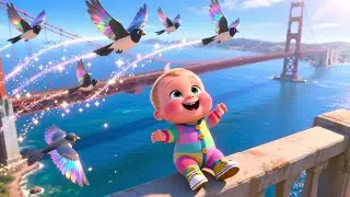 Golden Gate Bridge Adventure | Fun Nursery Rhyme Song for Kids
