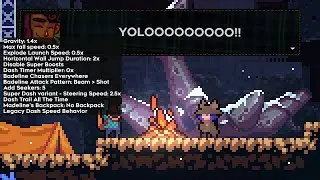 celeste but every room add a new variant (extended variant mode) pt.1 (raw footage)