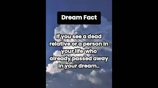 If you see dead person in your dream.. #youtubeshorts #dreamfacts #trendingshorts #psychologyfacts