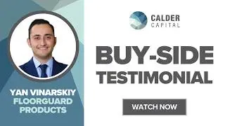 Buy-Side Services Testimonial: Yan Vinarskiy