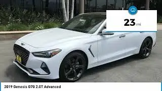 2019 Genesis G70 2019 Genesis G70 2.0T Advanced FOR SALE in Corona, CA G0116