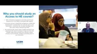 Access to Higher Education | Online Open Events | October 2020 | UCEN Manchester
