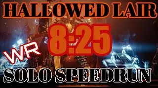 World's FASTEST Solo Hollowed Lair Nightfall (8:25) Destiny 2 - Joker's Wild