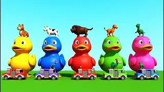 Discover the Magic of Paint Animation 3D duck Tiger, lion, horse, Elephant, Gorilla