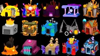 All Inactive Epic Wubbox Vs Epic Wubbox Fanmade on All Islands - | My Singing Monsters (+ Fanmade)