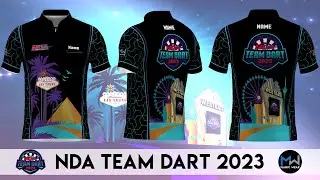 NDA Team Dart 2023 Event Jersey | Ready Designs by Magic Wear