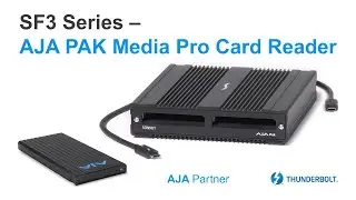 Sonnet SF3 Series - AJA PAK Media Pro Card Reader - Product Overview