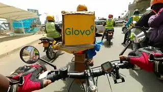Cover Your Face | Nairobi Kenya CBD in the Eyes of A Bike Commuter Ride Bicycle POV Cycling