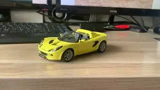 Обзор модели Lotus Elise 111S в масштабе 1:24 от Welly