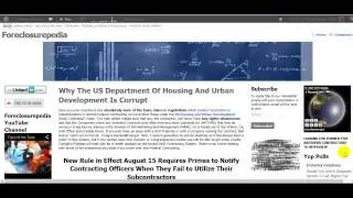 The Corruption of the US Department of Housing and Urban Development